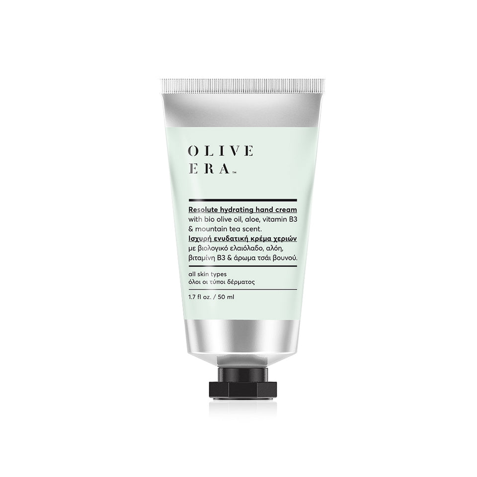 Hand cream  with bio olive oil,B3,niacinamide, aloe & mountain tea scent 50ml