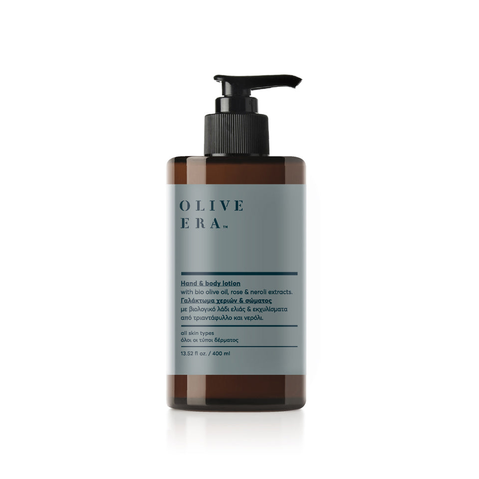 Hand & body lotion with Rose & Neroli 400ml