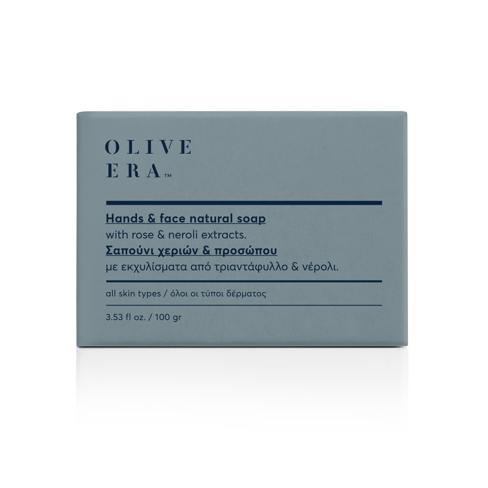 Hands & Face rose & neroli soap 100gr.
