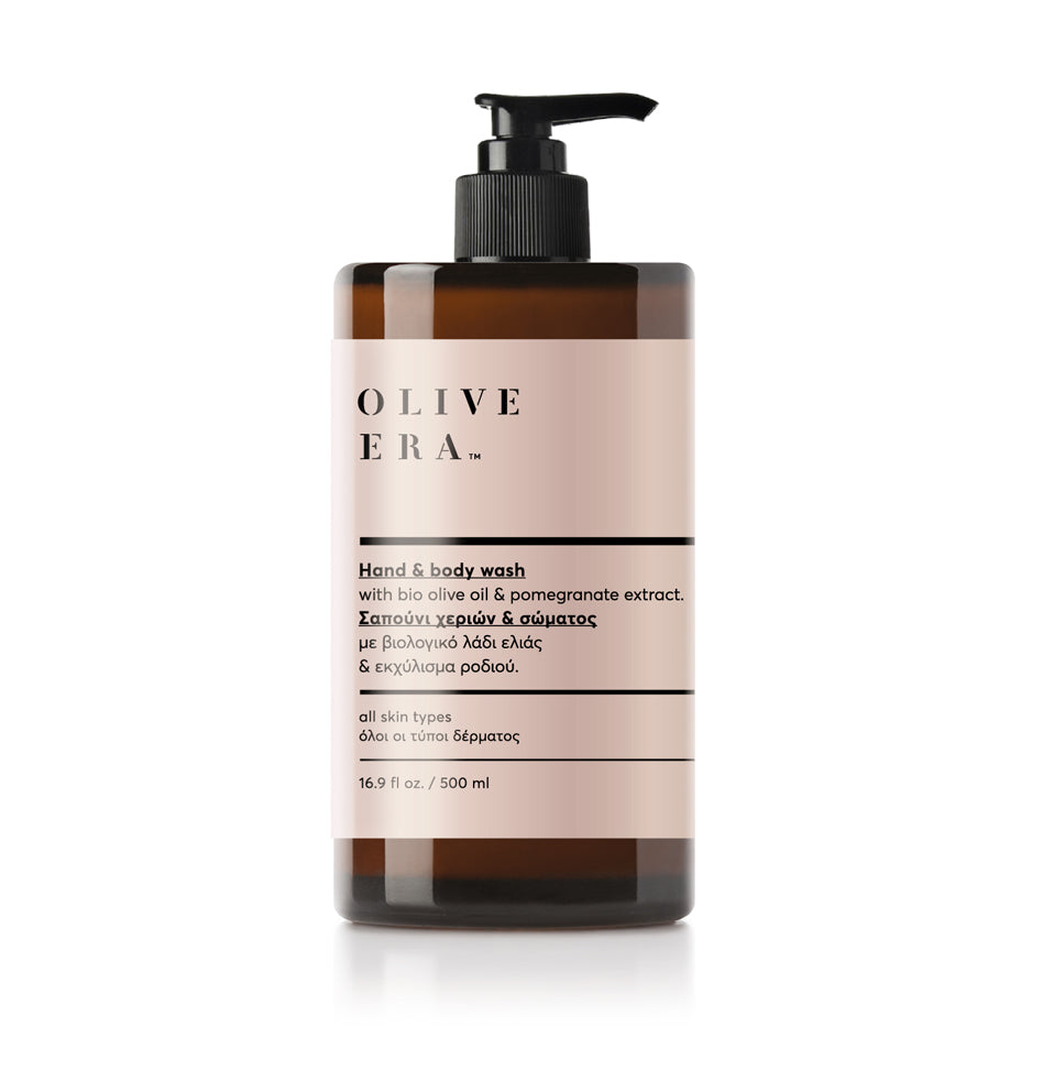 Hand & Body wash with bio olive oil & pomegranate