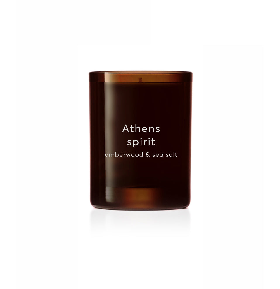 Candle Αmberwood & sea salt 100ml